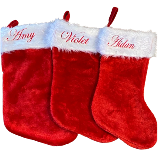 Christmas Stocking - Plush
