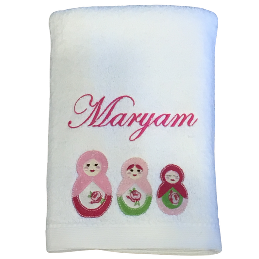 Babushka Dolls Towel