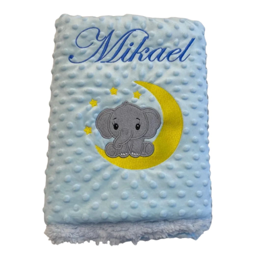 Bubble Mink Baby Blanket