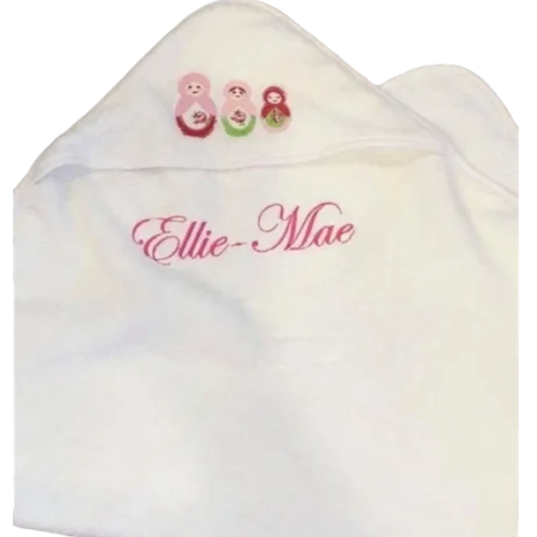 Hooded Towel - Dolls