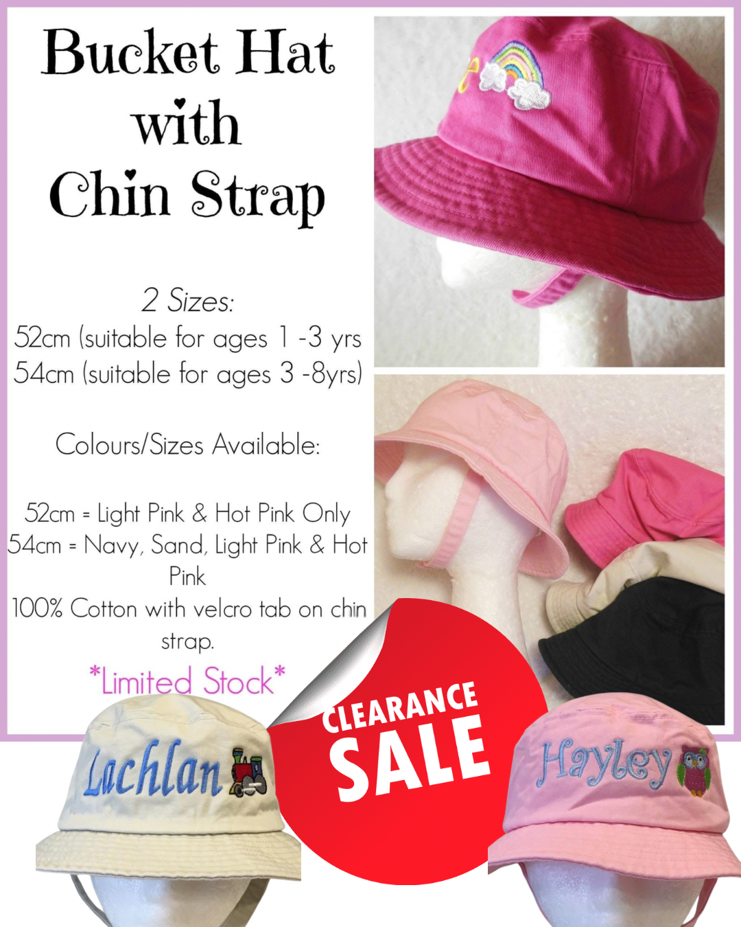 Chin Strap Bucket Hat