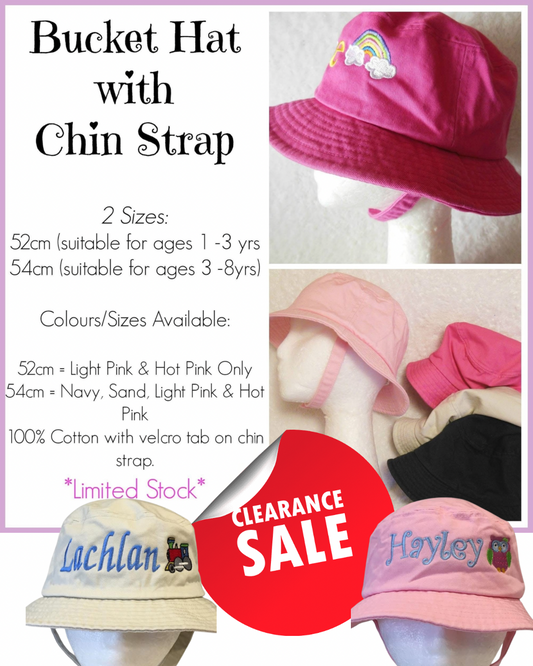 Chin Strap Bucket Hat
